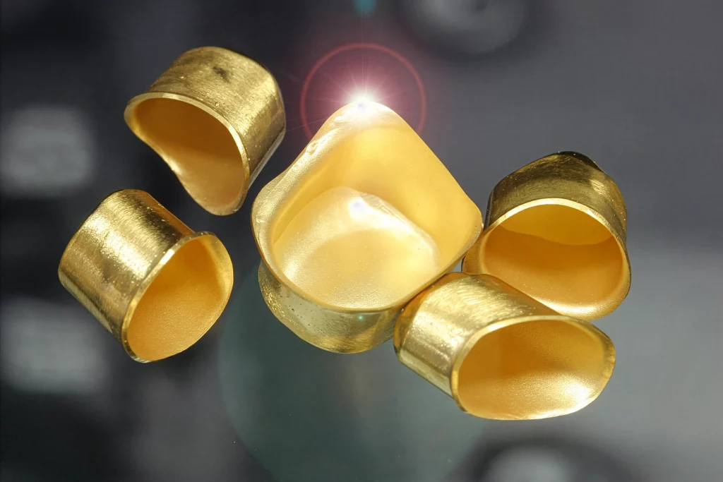 Goldene Galvanokappen